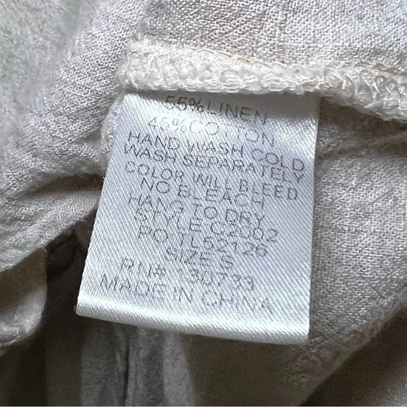 🌻 Bad Little Country Girl Tina size Sm Linen Blend Blouse Costal Beach Country - Picture 4 of 6